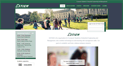 Desktop Screenshot of estiem.org